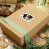 Miniature American Dog Kiss-Cut Sticker - Perfect for Pet Lovers & Laptop Decor - Image 3