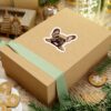 French Bulldog Dog Kiss-Cut Sticker - Perfect for Pet Lovers & Laptop Decor - Image 3