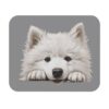 Samoyed Mouse Pad -Grey Pet Design for Dog Lovers - Image 2