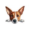 Basenji Dog Kiss-Cut Sticker - Perfect for Pet Lovers & Laptop Decor - Image 2