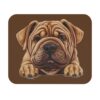 Shar Pei Mouse Pad -Brown Cute Pet Design for Dog Lovers - Image 2