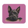 Scottish Terrier Mouse Pad -Light Pink Pet Design for Dog Lovers - Image 2