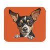 Rat Terrier Mouse Pad -Orange Pet Design for Dog Lovers - Image 2
