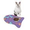 Colorful Pet Feeding Mats with Fun Bones & Paws Design-Light Purple - Image 10