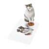 Australian Shepard Pet Food Mat (12x18) - White - Image 3