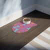 Colorful Pet Feeding Mats with Fun Bones & Paws Design-Light Pink - Image 11