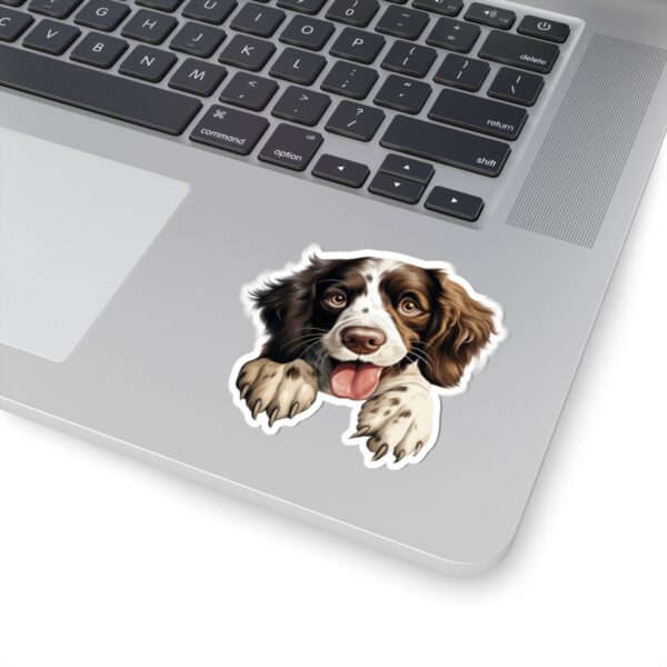 English Springer Spaniel Dog Kiss-Cut Sticker - Perfect for Pet Lovers & Laptop Decor