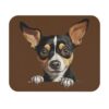 Rat Terrier Mouse Pad -Brown Pet Design for Dog Lovers - Image 2