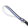 Blue-White-Black Stylish Dual-Color Dog Leash - Durable & Comfortable - Image 4