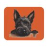 Scottish Terrier Mouse Pad -Orange Pet Design for Dog Lovers - Image 2