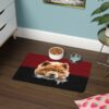 Chow Chow Pet Food Mat (12x18)  -Garnet/Black - Image 4