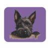 Scottish Terrier Mouse Pad -Light Purple Pet Design for Dog Lovers - Image 2