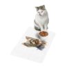 Yorkshire Terrier Pet Food Mat (12x18) - White - Image 4
