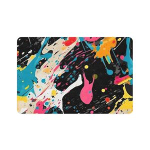 Abstract Design 2 Pet Food Mat (12x18)