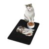 Australian Shepard Pet Food Mat (12x18) - Black - Image 3