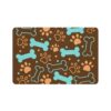 Bone & Paw Print Design (12x18) - Brown - Image 2