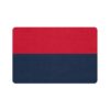 Pet Food Mat (12x18) - Red/Navy Blue - Image 2