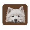 Samoyed Mouse Pad -Brown Pet Design for Dog Lovers - Image 2