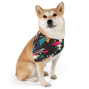 Abstract Design 11  Stylish Pet Bandana Collar for Dogs - Fashionable and Comfortable
