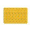 Vibrant Pet Food Mat - 12x18 Non-Slip Design for Cats and Dogs-Yellow - Image 2