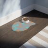 Colorful Pet Feeding Mats with Fun Bones & Paws Design-Light Grey - Image 11