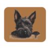 Scottish Terrier Mouse Pad -Light Brown Pet Design for Dog Lovers - Image 2
