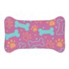Colorful Pet Feeding Mats with Fun Bones & Paws Design-Light Pink - Image 5