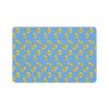 Vibrant Pet Food Mat - 12x18 Non-Slip Design for Cats and Dogs-Light Blue - Image 2