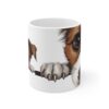 Jack Russell Terrier 11 oz  Cute Puppy Mug - Adorable Dog Design - Perfect for Pet Lovers - Image 2