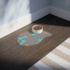 Colorful Pet Feeding Mats with Fun Bones & Paws Design-Grey - Image 11