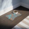 Colorful Pet Feeding Mats with Fun Bones & Paws Design-Grey - Image 3