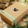Border Terrier Dog Kiss-Cut Sticker - Perfect for Pet Lovers & Laptop Decor - Image 3