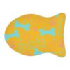 Colorful Pet Feeding Mats with Fun Bones & Paws Design-Yellow - Image 9