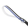 Blue-White-Black Stylish Dual-Color Dog Leash - Durable & Comfortable - Image 4