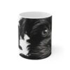 Affenpinscher 11oz white ceramic mug exudes a cozy and warm vibe. - Image 3