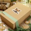 Akita Dog Kiss-Cut Sticker - Perfect for Pet Lovers & Laptop Decor - Image 3