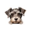Miniature Schnauzer. Dog Kiss-Cut Sticker - Perfect for Pet Lovers & Laptop Decor - Image 2
