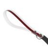 Maroon and White Stylish Dual-Color Dog Leash - Durable & Comfortable - Image 4