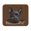 Scottish Terrier Mouse Pad -Brown Pet Design for Dog Lovers - Image 2