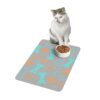 Bone & Paw Print Design (12x18) - Light Grey - Image 4