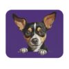Rat Terrier Mouse Pad -Purple Pet Design for Dog Lovers - Image 2