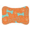 Colorful Pet Feeding Mats with Fun Bones & Paws Design-Crusta - Image 2