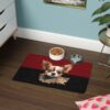 Chihuahua Pet Food Mat (12x18)  -Garnet/Black - Image 4