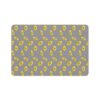 Vibrant Pet Food Mat - 12x18 Non-Slip Design for Cats and Dogs-Grey - Image 2