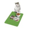 Australian Shepard Pet Food Mat (12x18) - Green - Image 3
