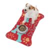 Colorful Pet Feeding Mats with Fun Bones & Paws Design-Dark Red - Image 6