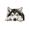 Alaskan Malamute Dog Kiss-Cut Sticker - Perfect for Pet Lovers & Laptop Decor - Image 2