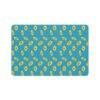 Vibrant Pet Food Mat - 12x18 Non-Slip Design for Cats and Dogs-Turquoise - Image 2