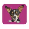 Rat Terrier Mouse Pad -Pink Pet Design for Dog Lovers - Image 2