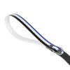 Blue-White-Black Stylish Dual-Color Dog Leash - Durable & Comfortable - Image 3